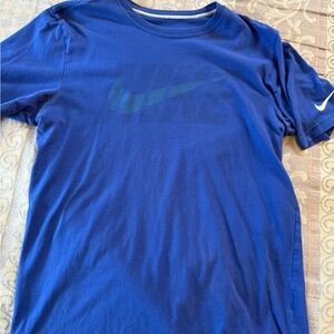 Nike Royal Blue Regular Fit Tee